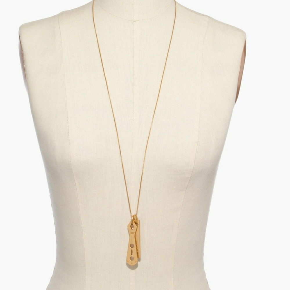 NWOT Madewell Adjustable Pendant Necklace